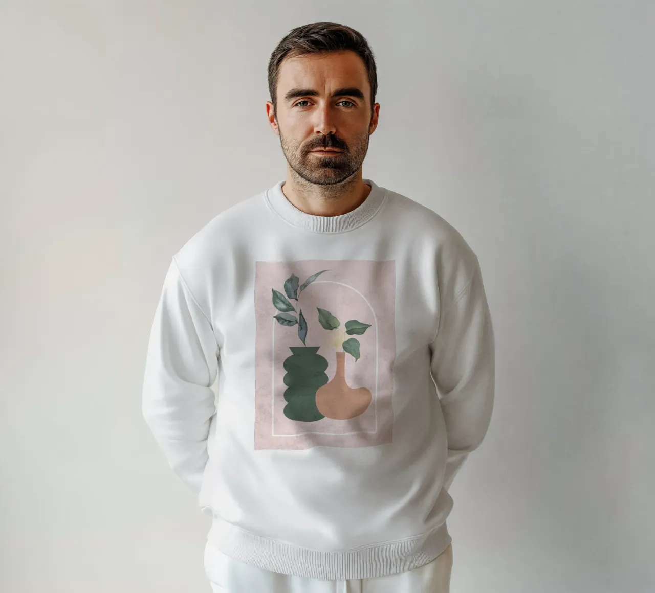Minimalist Botanicals sweatshirt by DesignArt
