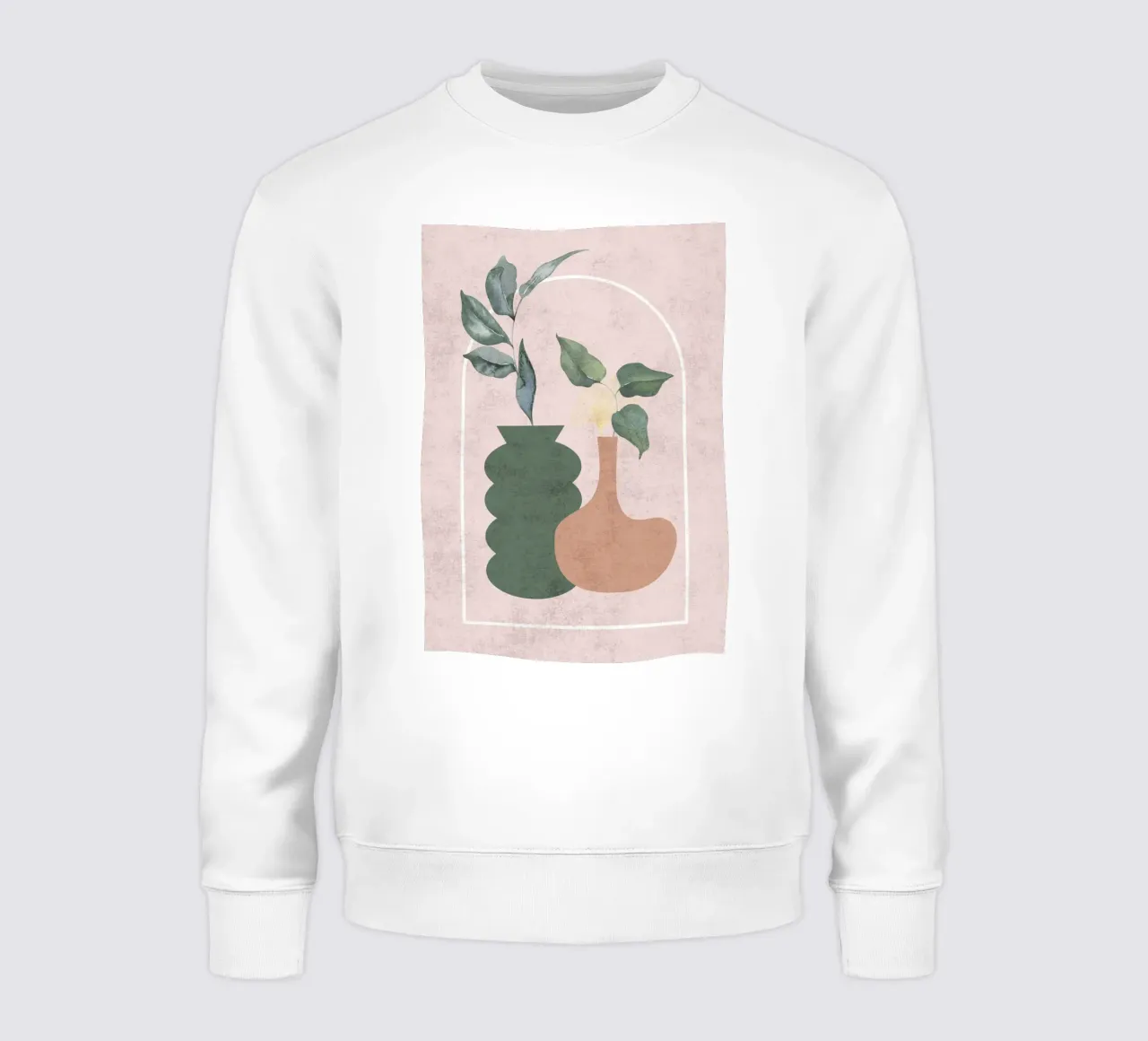 Botanici minimalisti felpa da DesignArt