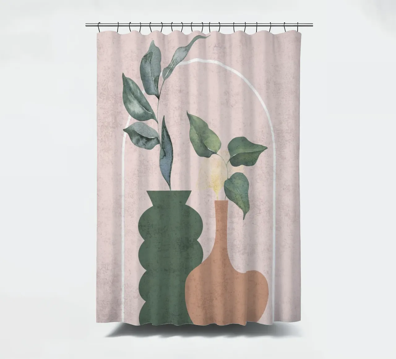 Botanici minimalisti tenda da doccia da DesignArt