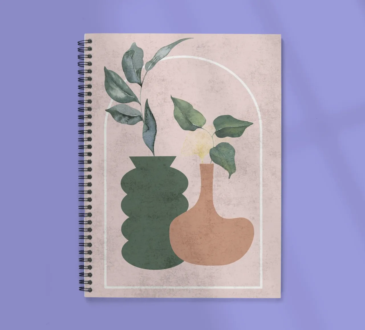 Minimalist Botanicals spiral notebook by DesignArt
