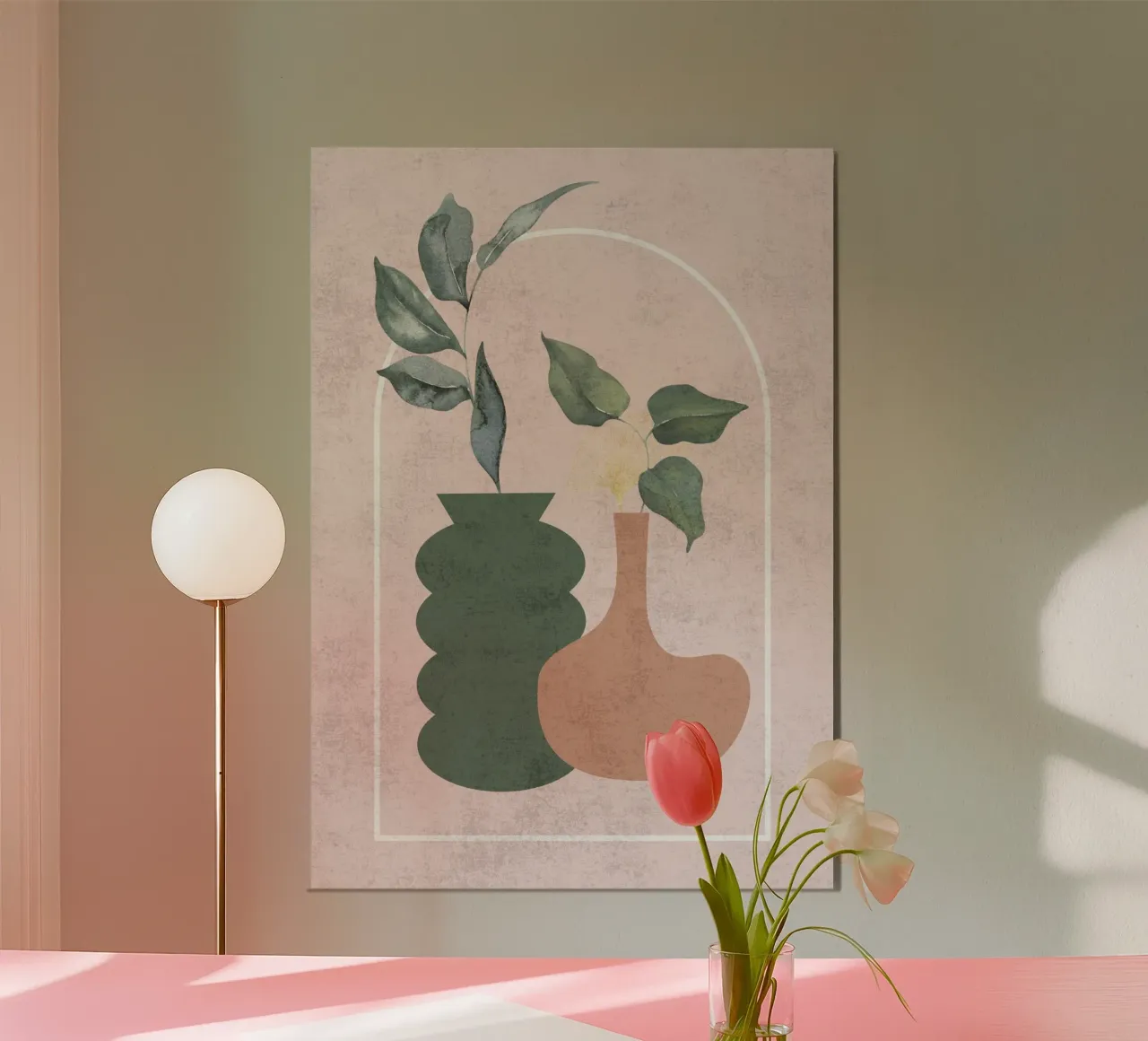 Botanici minimalisti carta hahnemühle da DesignArt