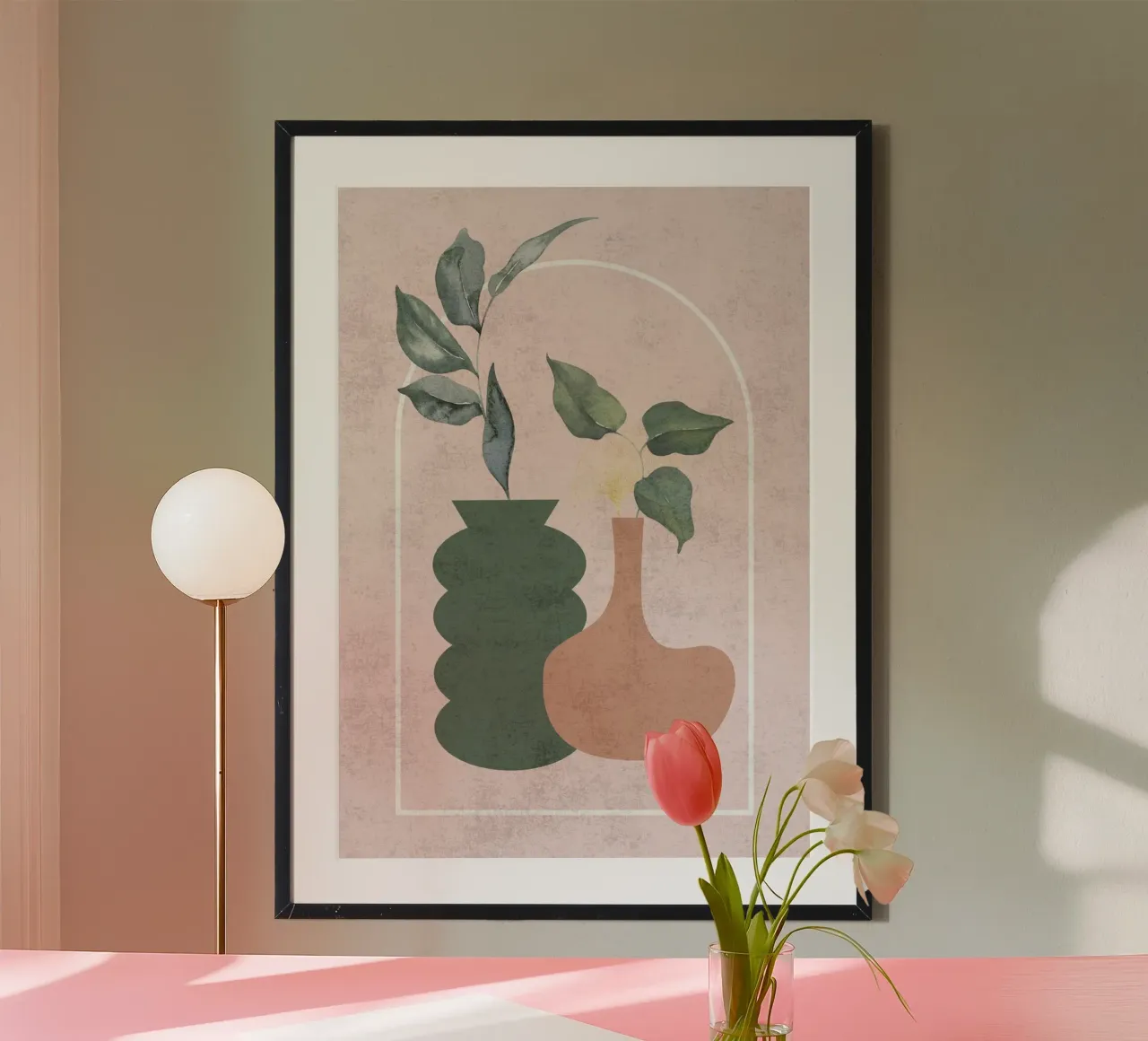 Botanici minimalisti carta hahnemühle da DesignArt