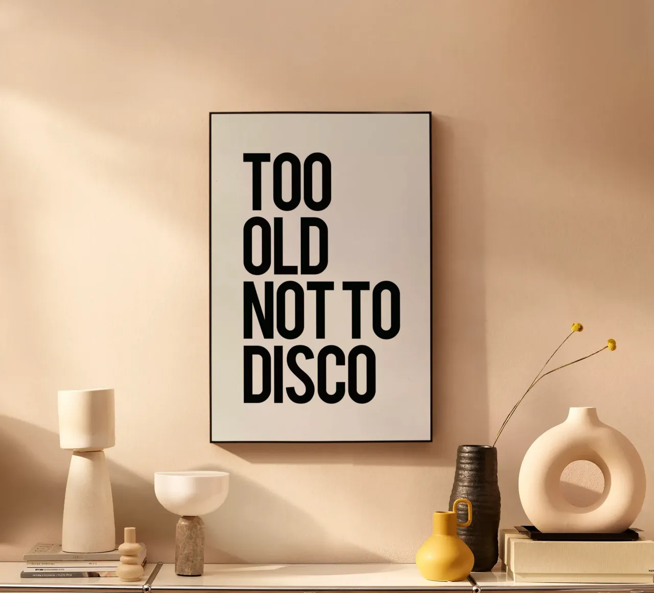 Too old acrylic glass by Studio One