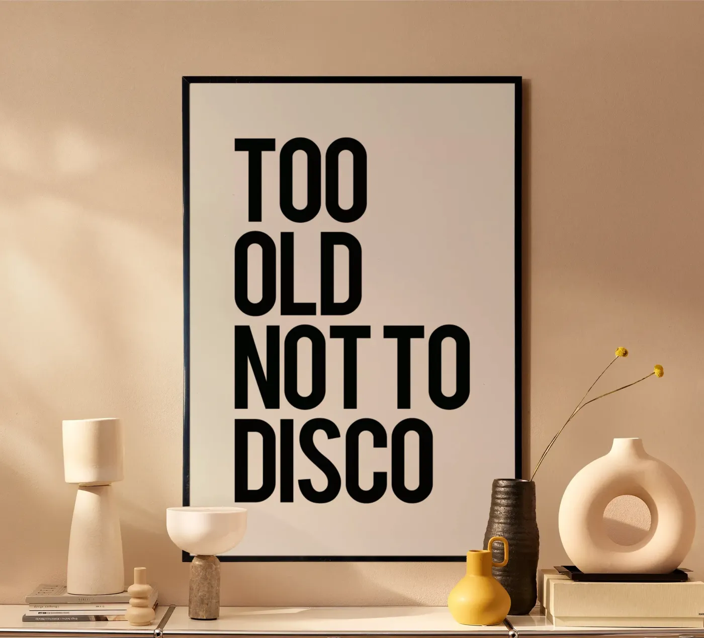 Too old poster van Studio One