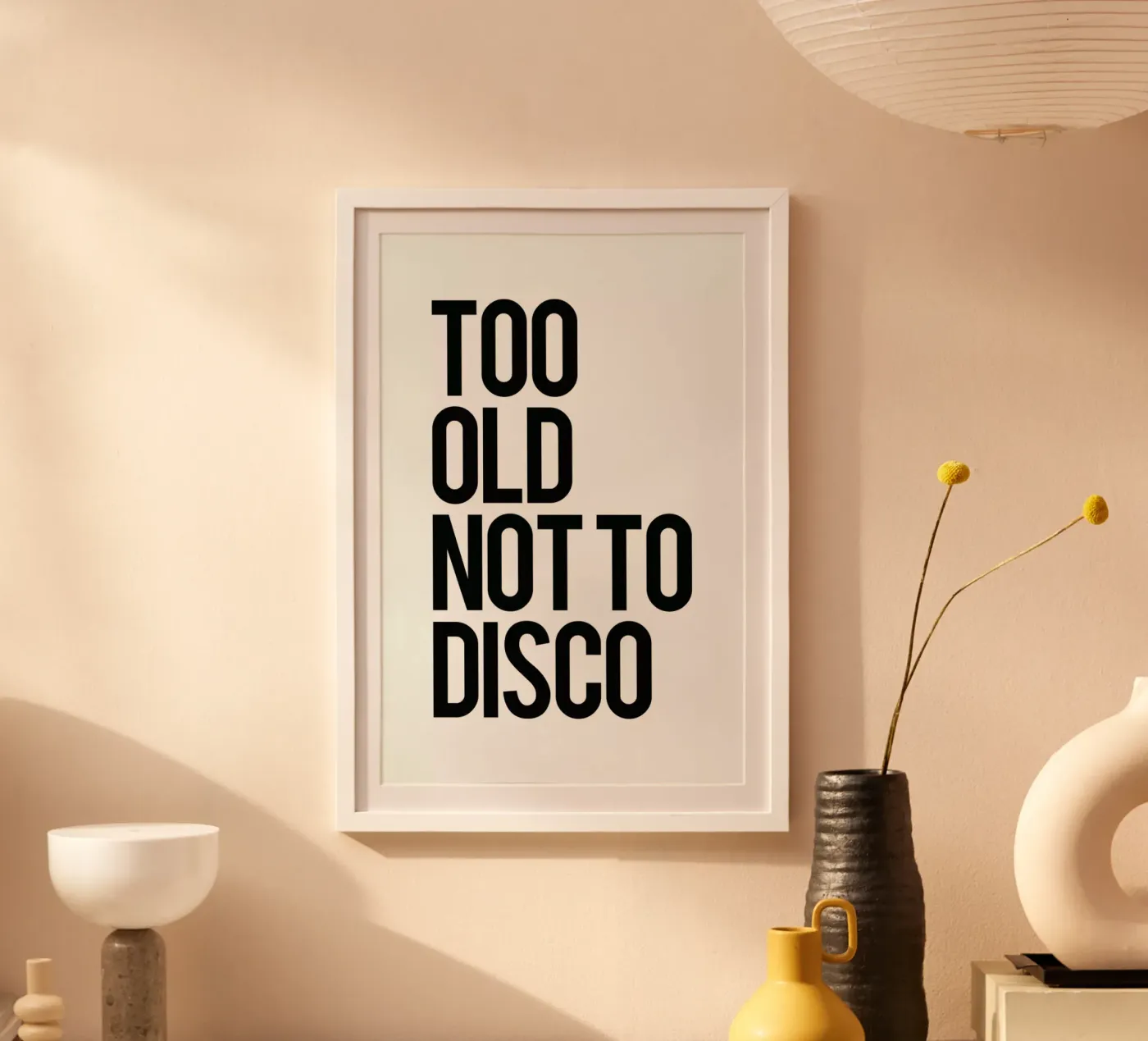 Too old poster van Studio One