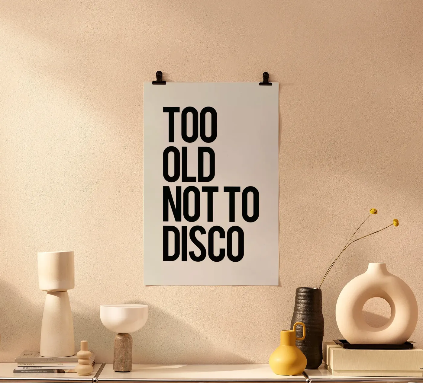 Too old poster van Studio One