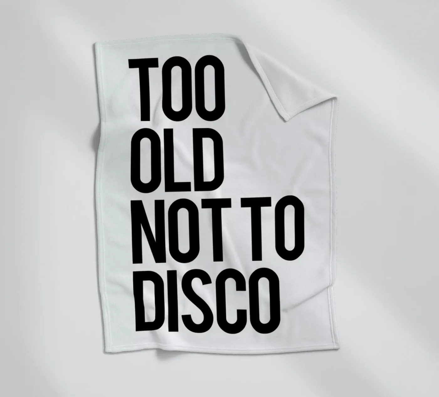 Too old Fleecedecke von Studio One