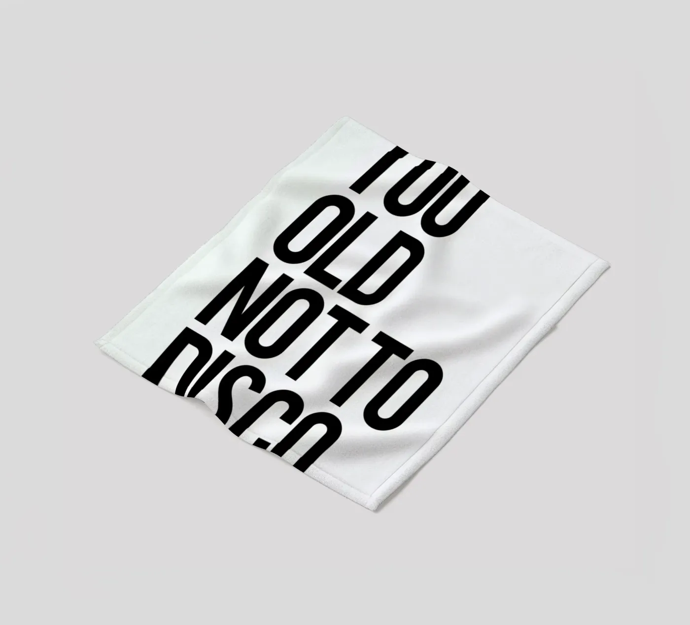 Too old Fleecedecke von Studio One