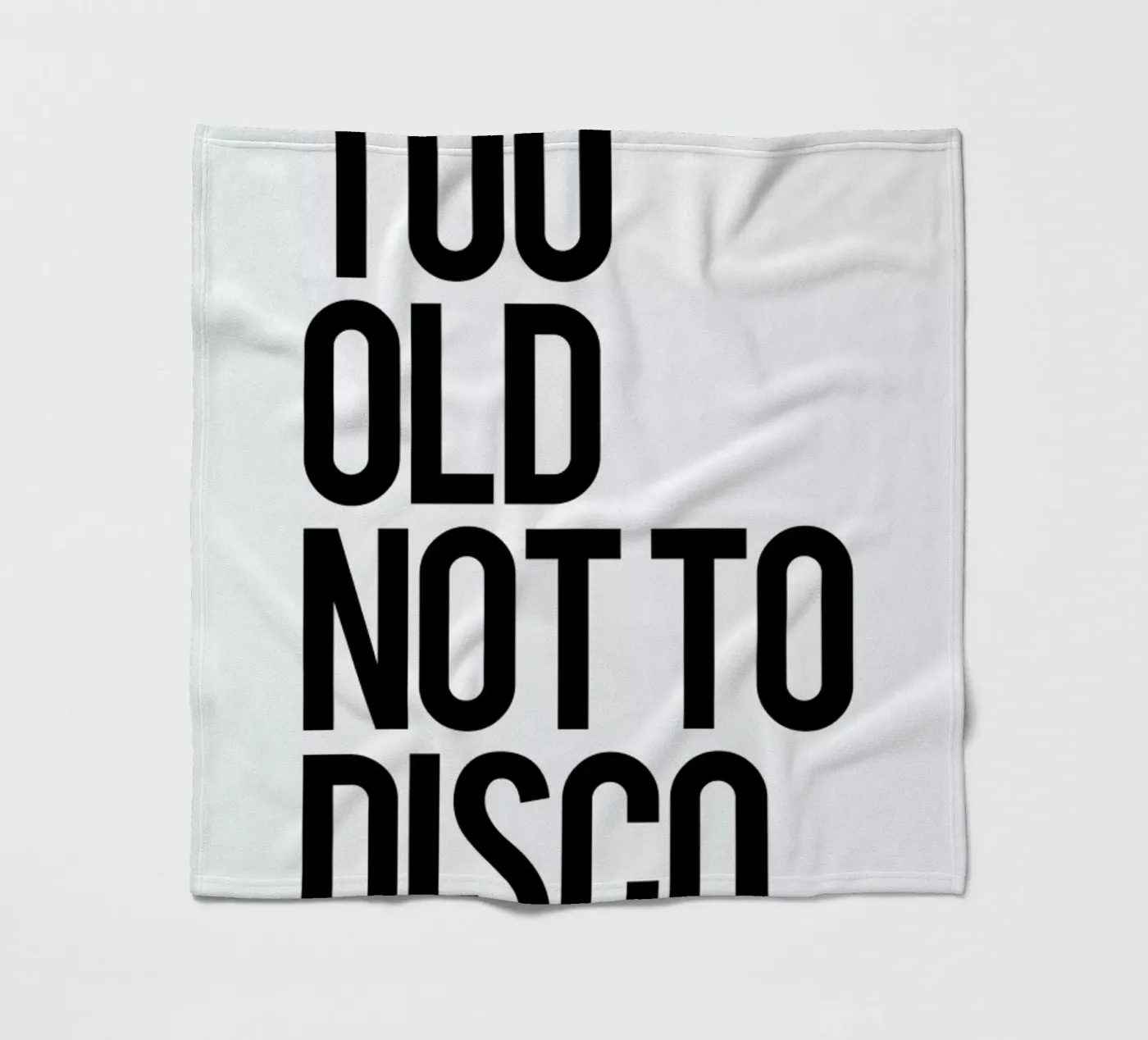 Too old Fleecedecke von Studio One