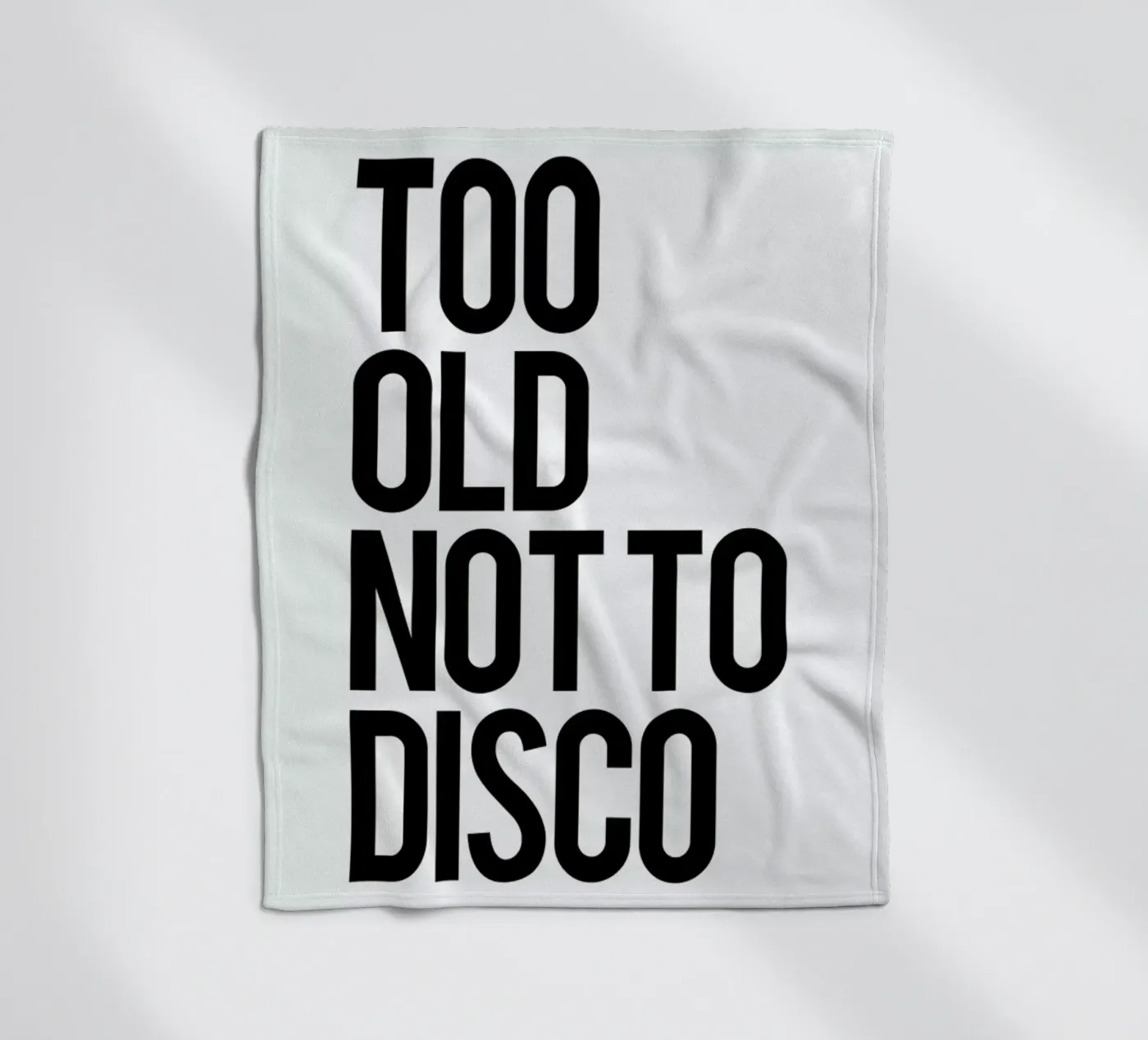 Too old Fleecedecke von Studio One