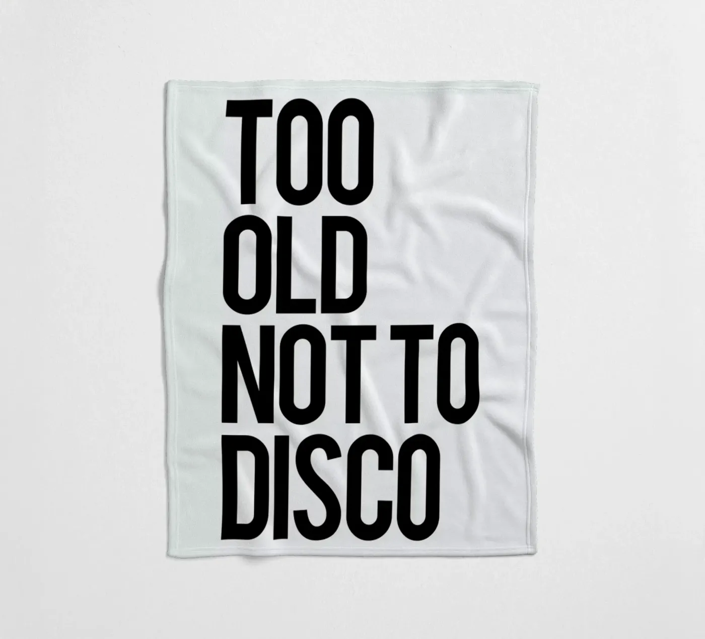 Too old Fleecedecke von Studio One