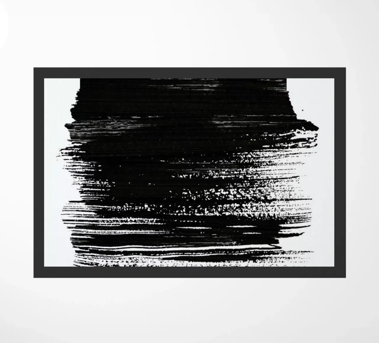 Marseilles Skyline Brush Stroke zerbino da Naxart