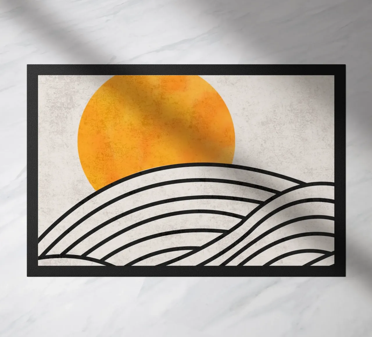 Orizzonte radioso zerbino da DesignArt