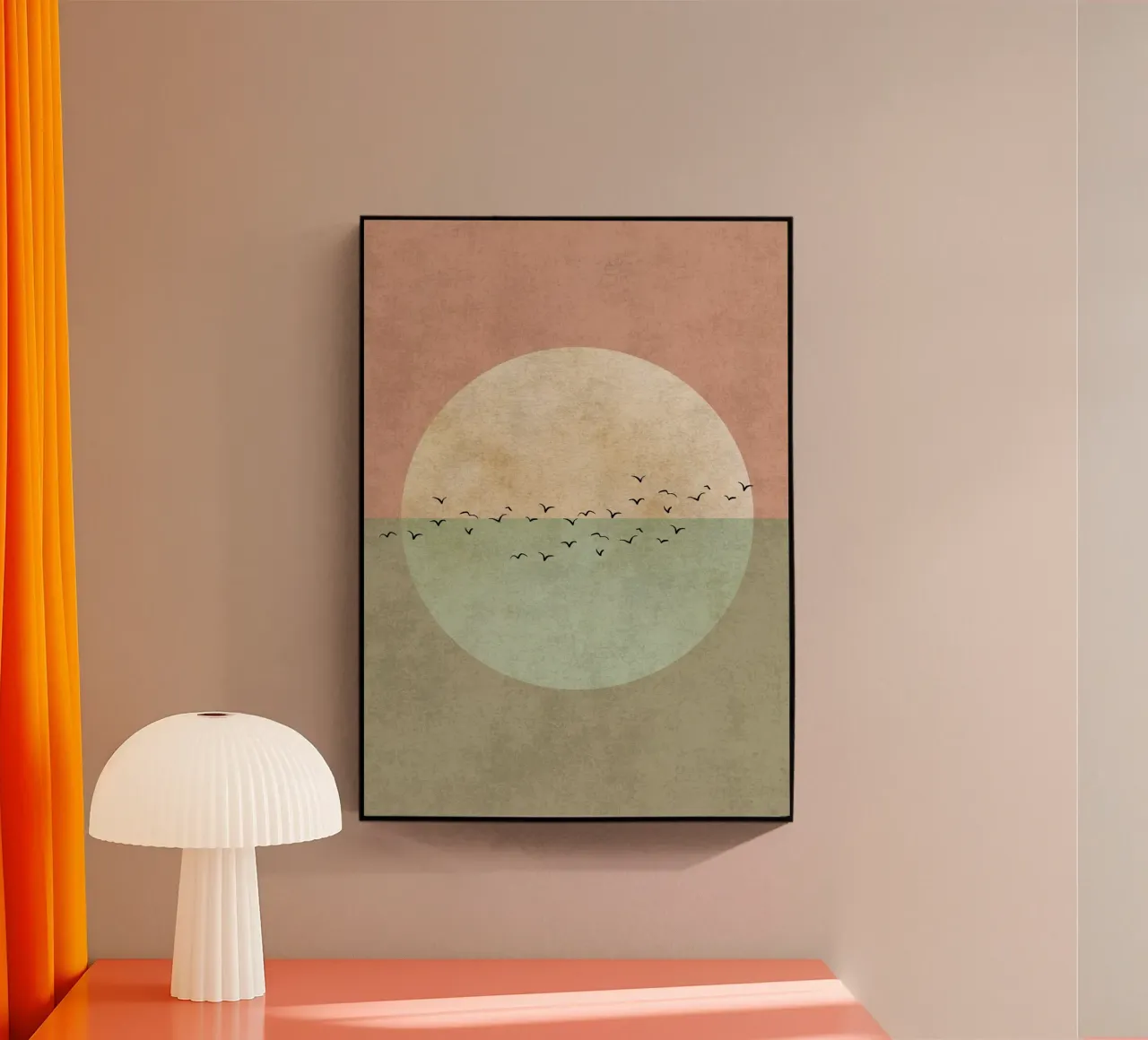 Alba serena plexiglass da DesignArt