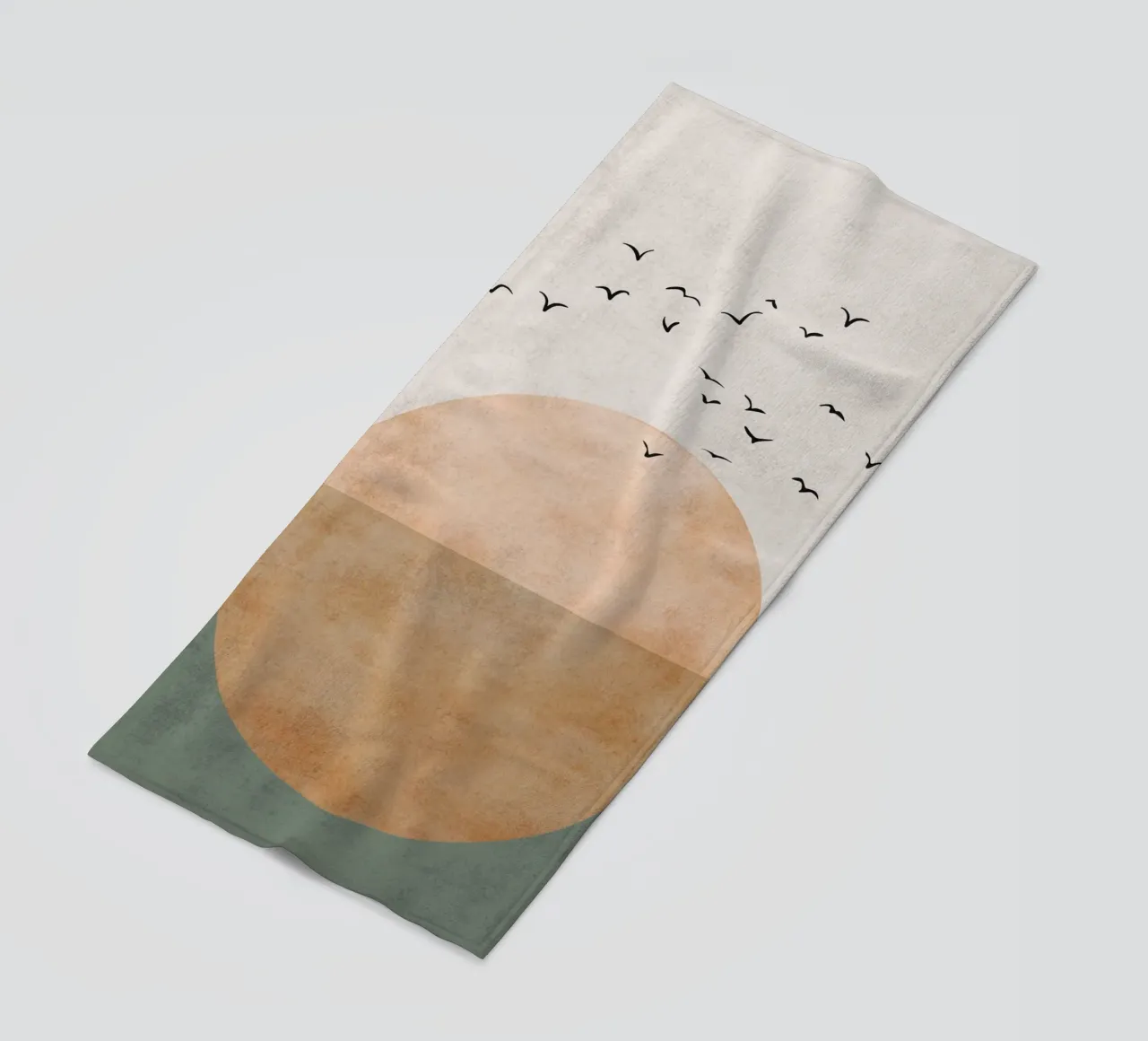 Alba Dorata telo mare da DesignArt