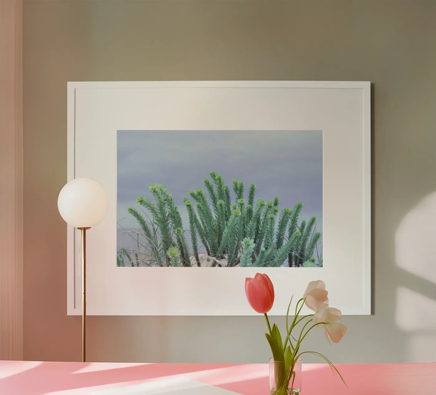 Weichheit Dünen Poster von Teresa André