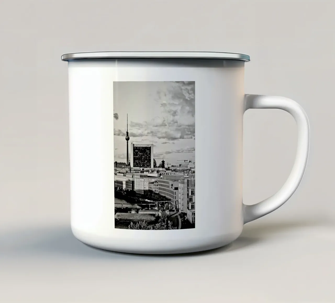 Berlin Sunset tazza in smalto da Anja Hebrank Photography