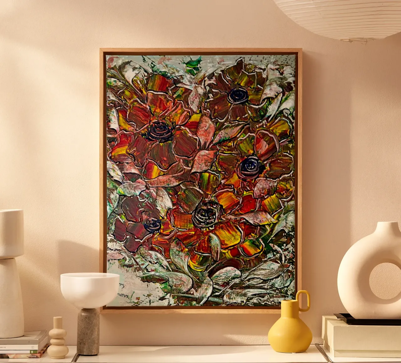 3D DREAM 7 tela con Cornice a cassetta da Thierry Vobmann Abstract painting