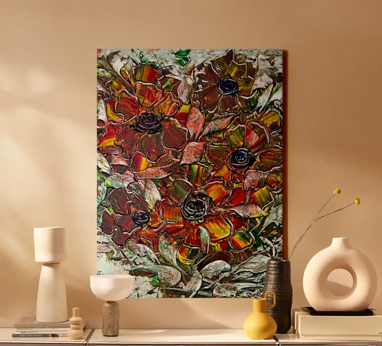 3D DREAM 7 tela con Cornice a cassetta da Thierry Vobmann Abstract painting