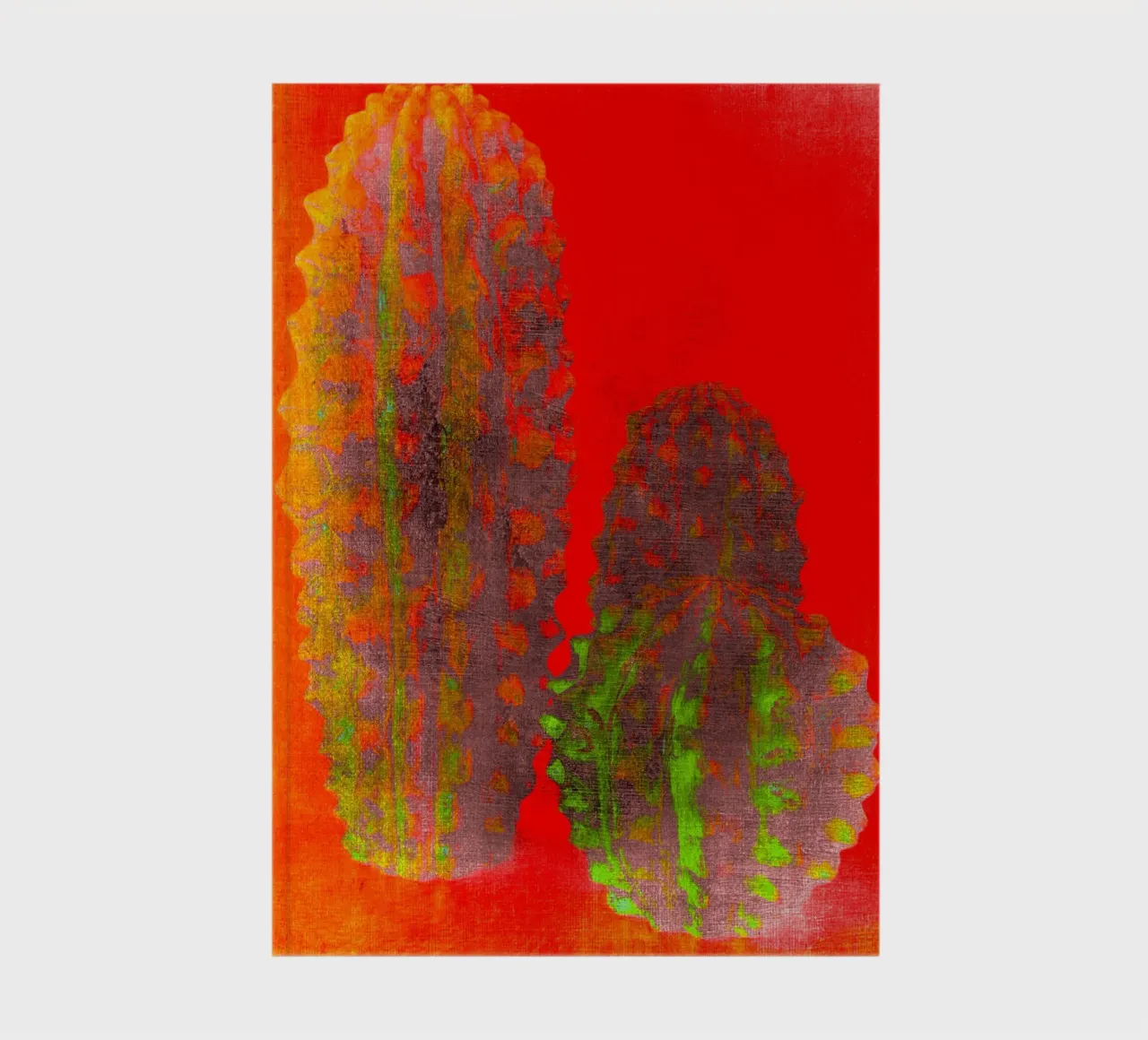 Three cactus notebook by Teresa André