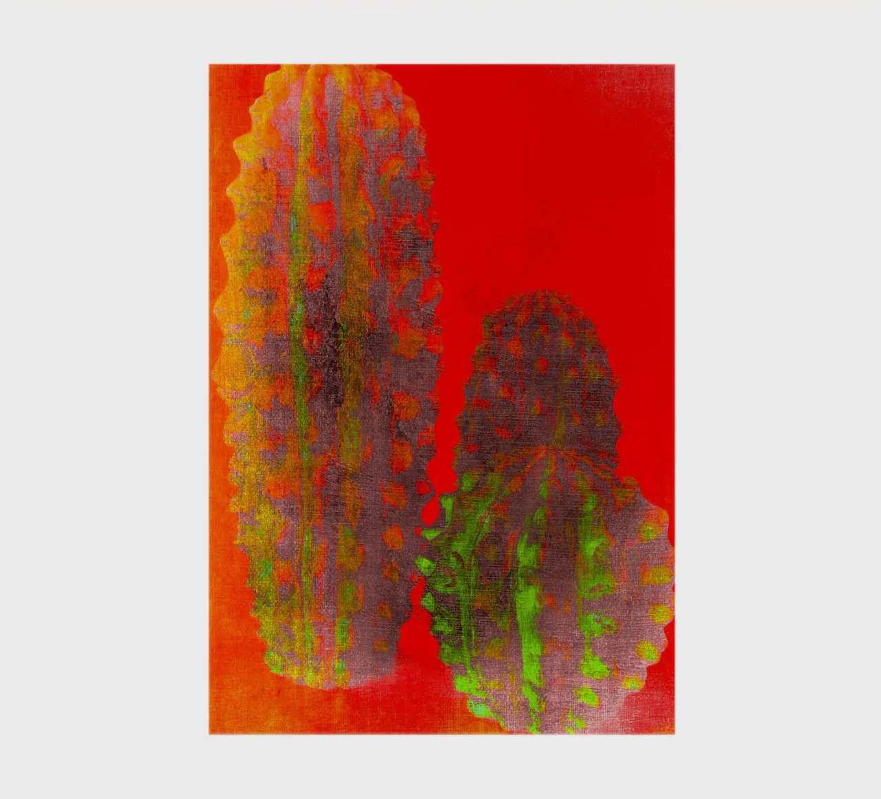 Three cactus notebook by Teresa André