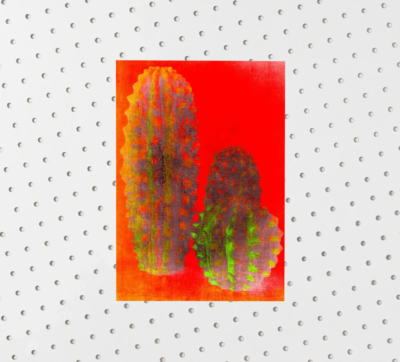 Drie cactussen sticker van Teresa André