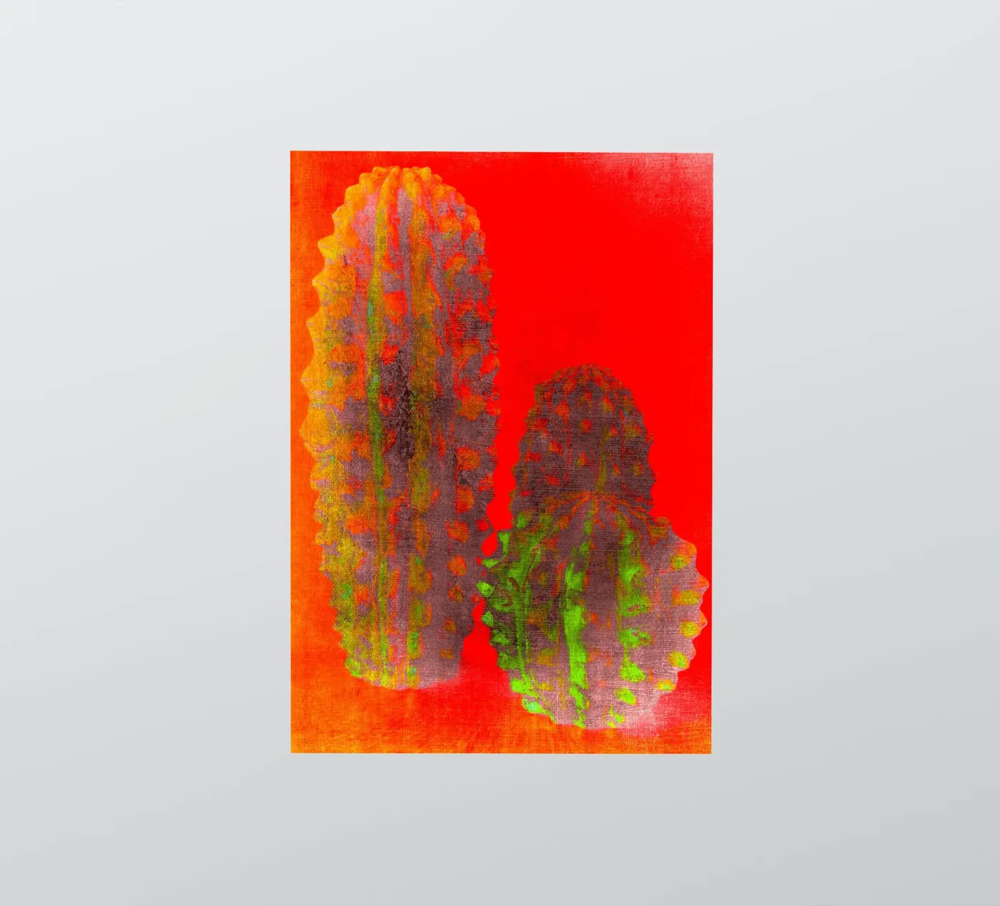 Three cactus sticker by Teresa André