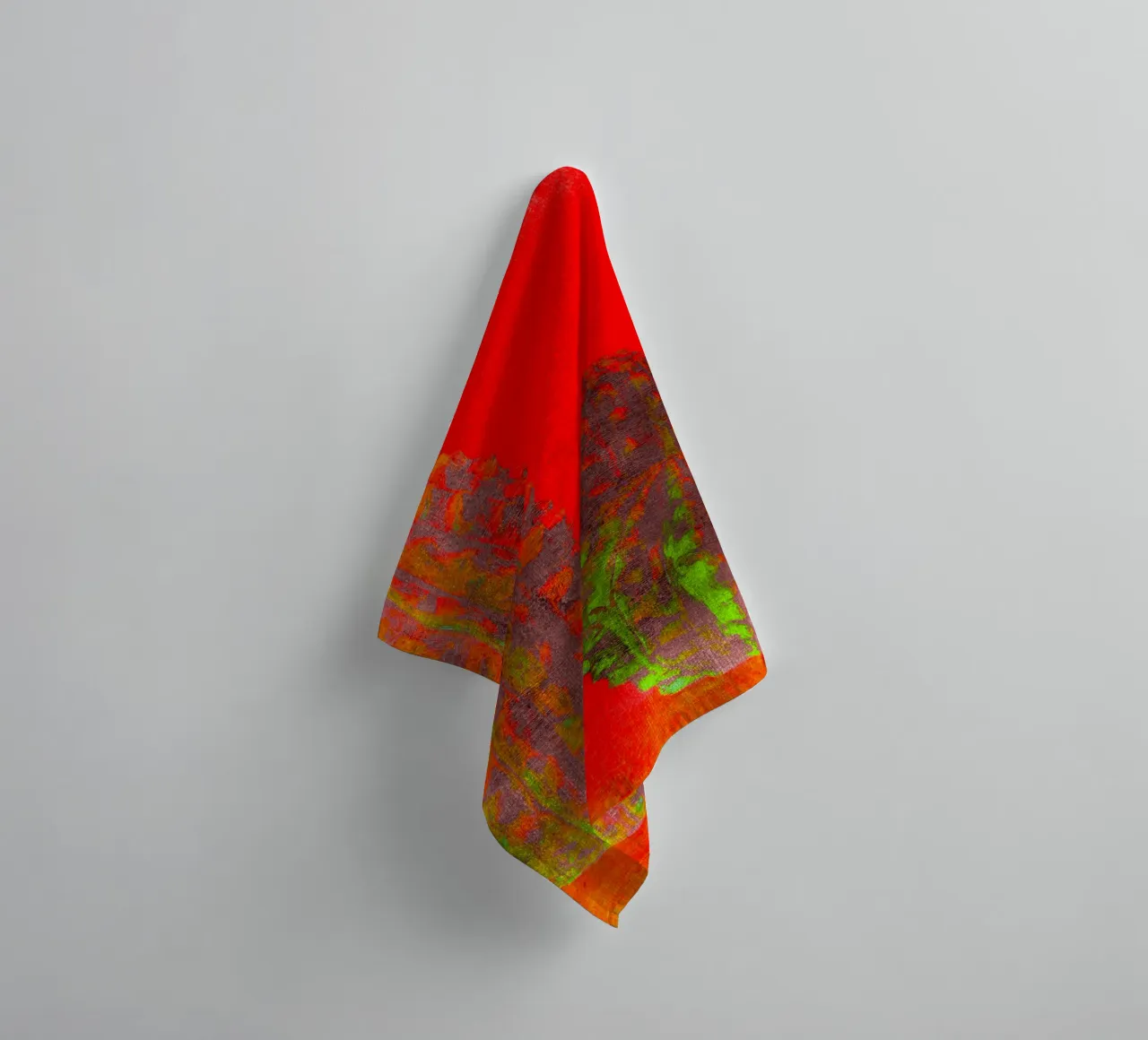 Drie cactussen badhanddoek van Teresa André