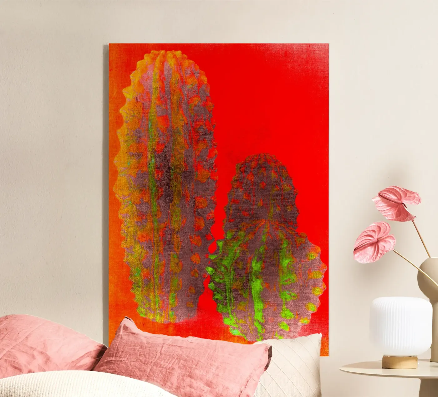 Three cactus plexiglass da Teresa André