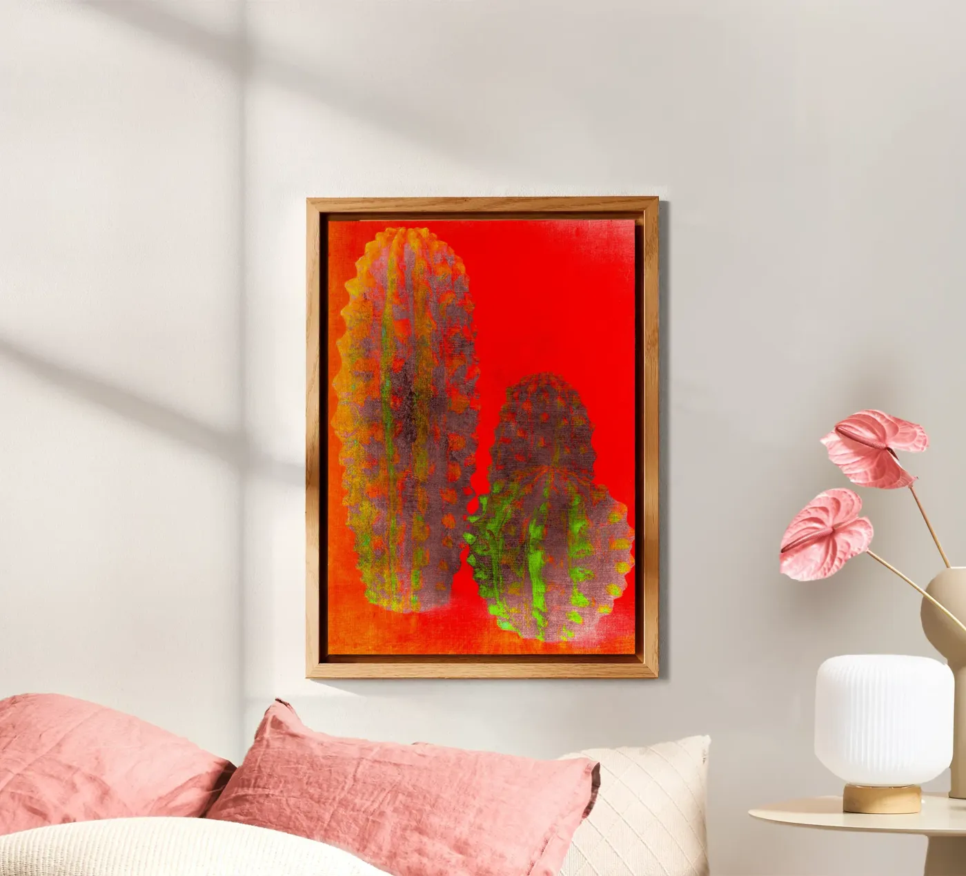 Three cactus alluminio dibond da Teresa André