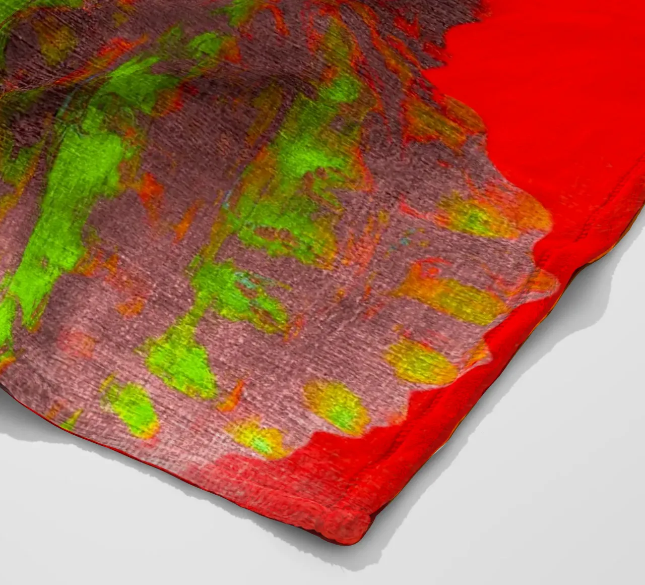 Three cactus fleecedeken van Teresa André