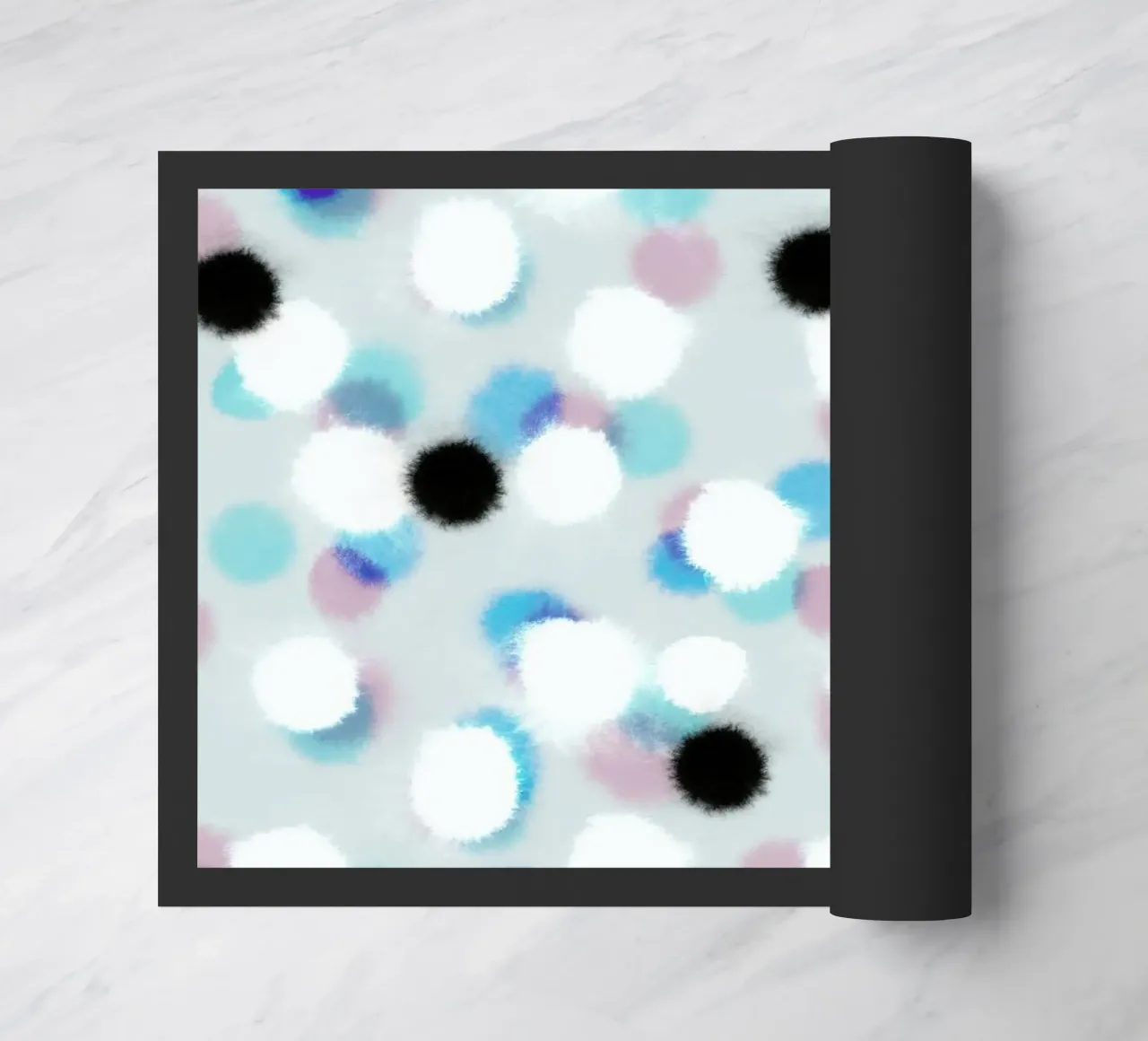 Aqua deurmat van youdesignme