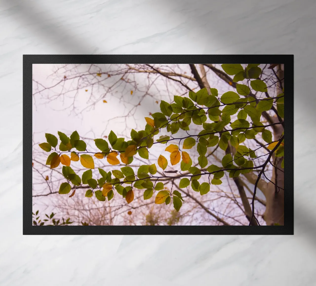 Tree branch doormat by Teresa André