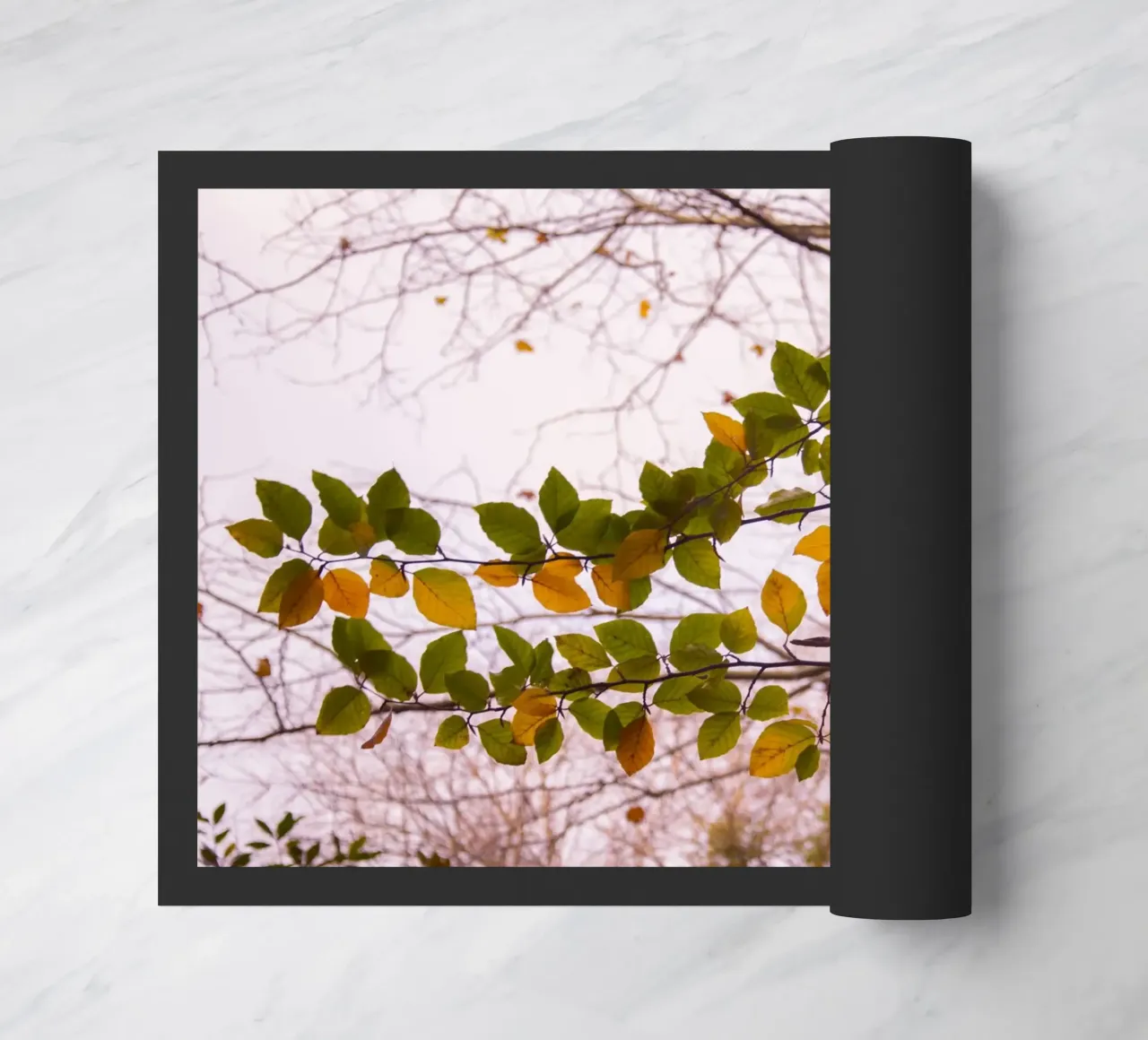 Tree branch doormat by Teresa André