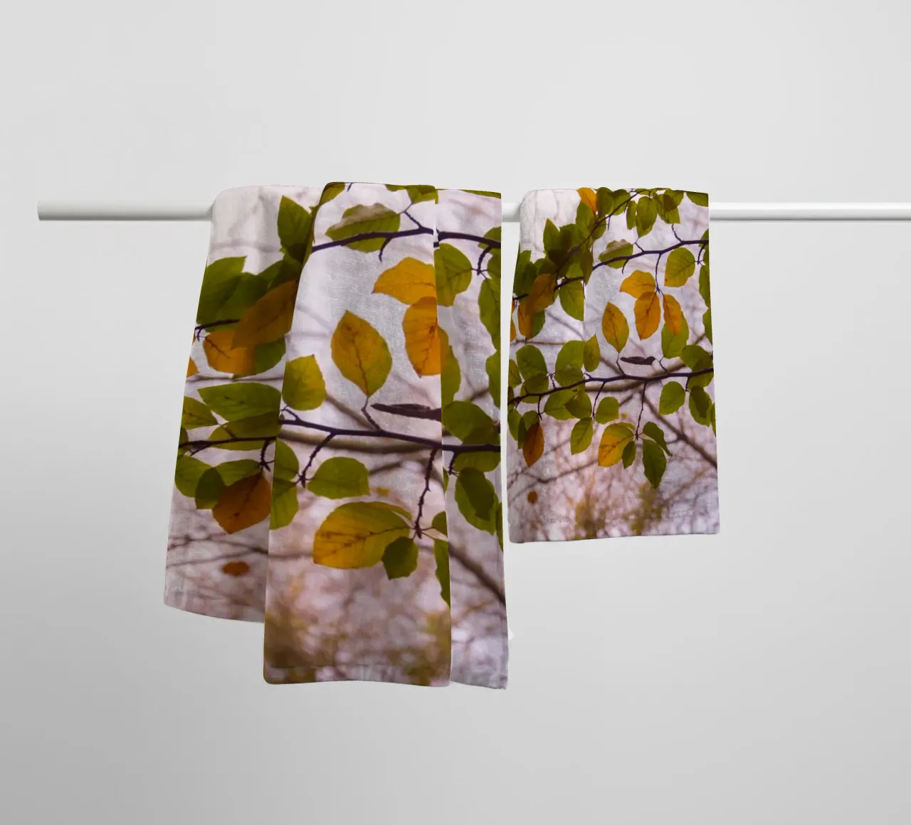 Tree branch towel by Teresa André