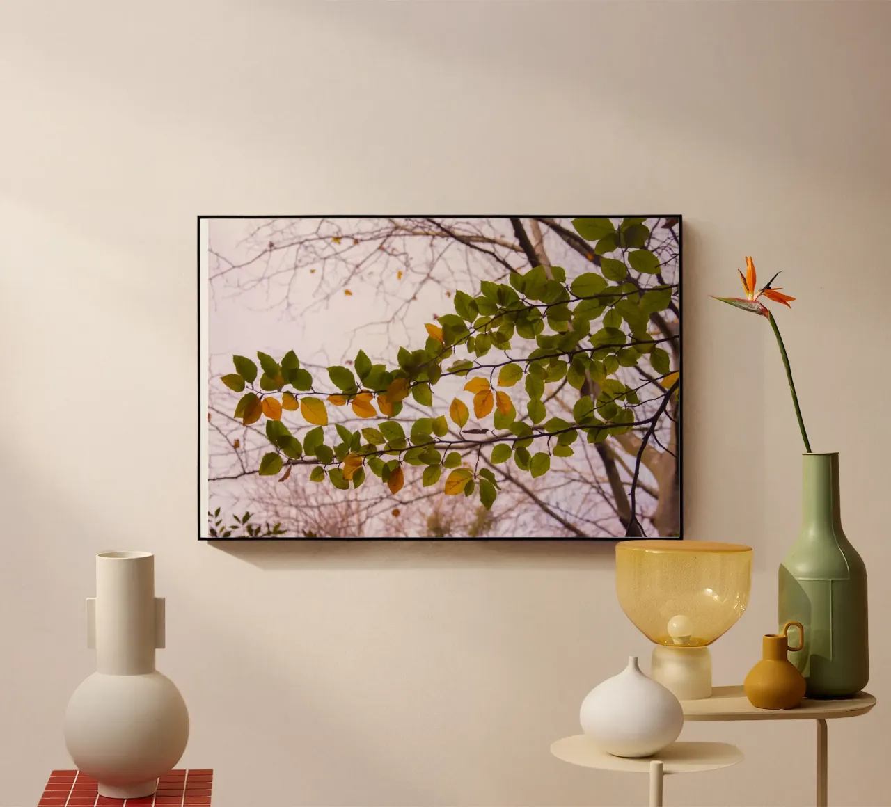 Tree branch acrylic glass by Teresa André