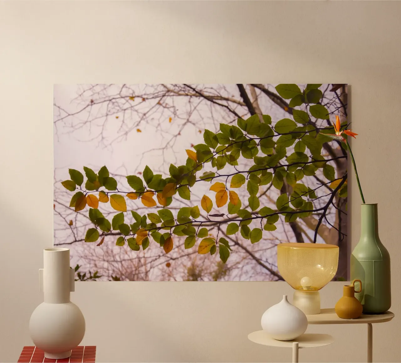 Tree branch acrylic glass by Teresa André