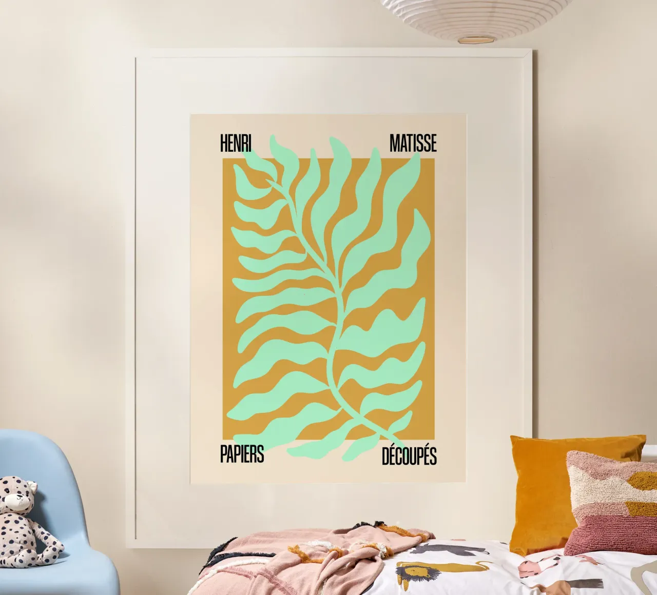 Ritaglio di Matisse - Eleganza botanica poster da SMPLE