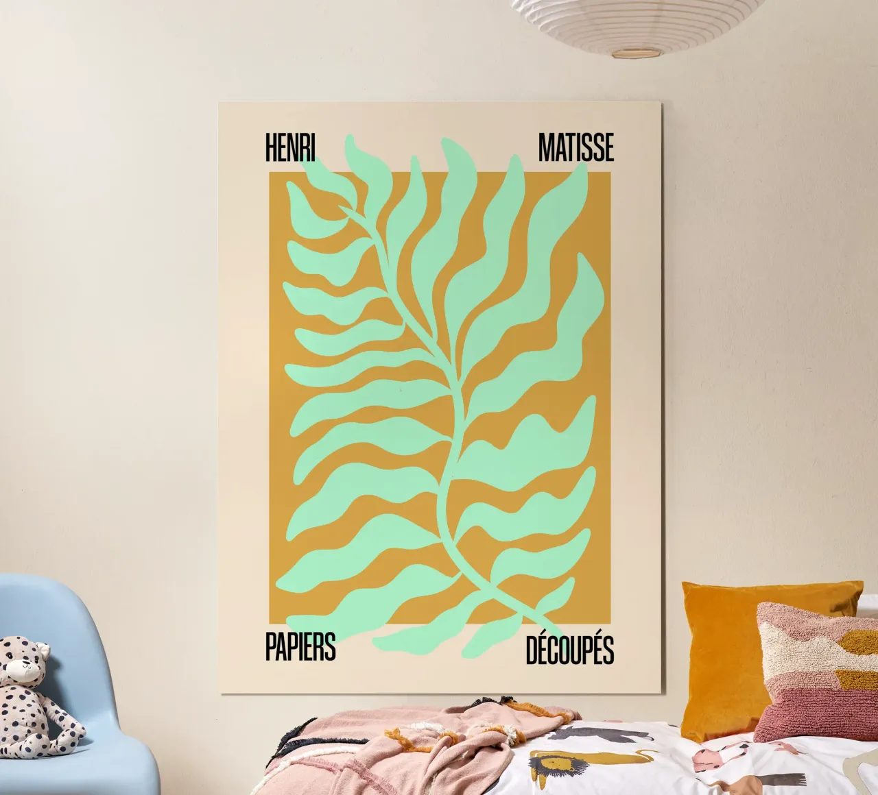Ritaglio di Matisse - Eleganza botanica poster da SMPLE