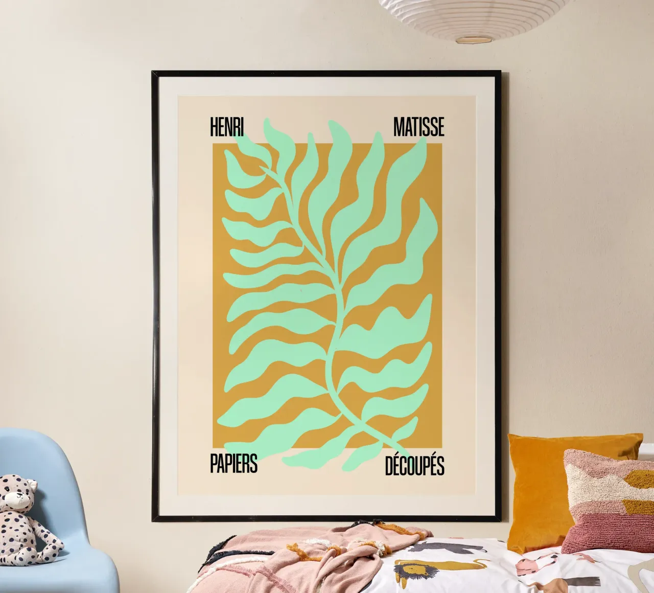 Ritaglio di Matisse - Eleganza botanica poster da SMPLE