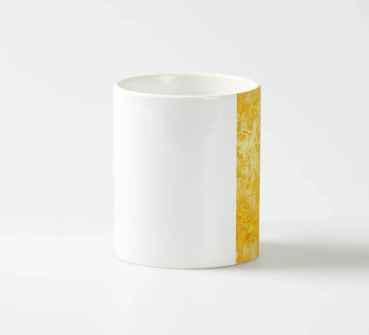 Fiori giallo mimosa tazza in ceramica da Teresa André