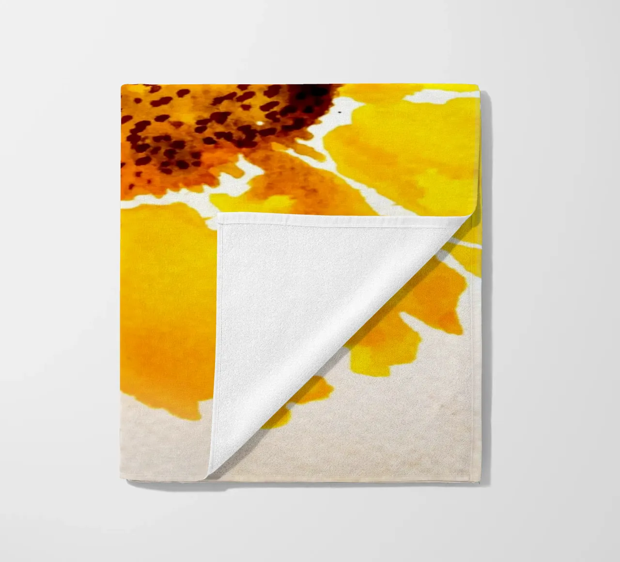 fiore del sole telo mare da Teresa André