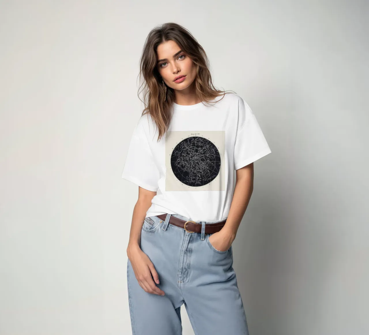 Map n°XIV t-shirt da Astër