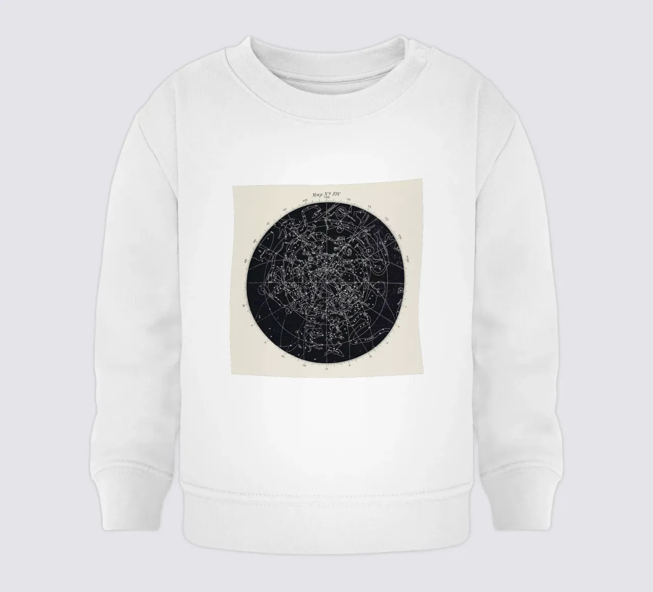 Map n°XIV felpa neonato da Astër