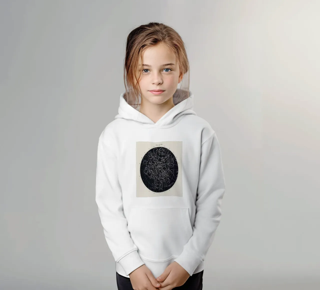 Map n°XIV sudadera con capucha para niño de Astër