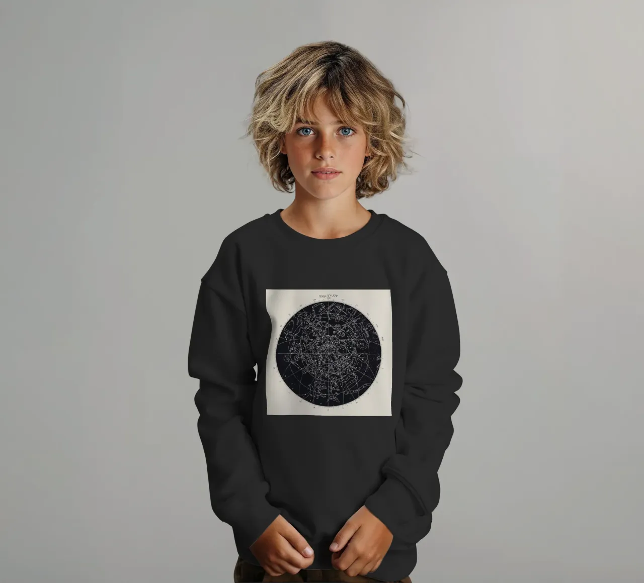 Map n°XIV felpa bambino da Astër