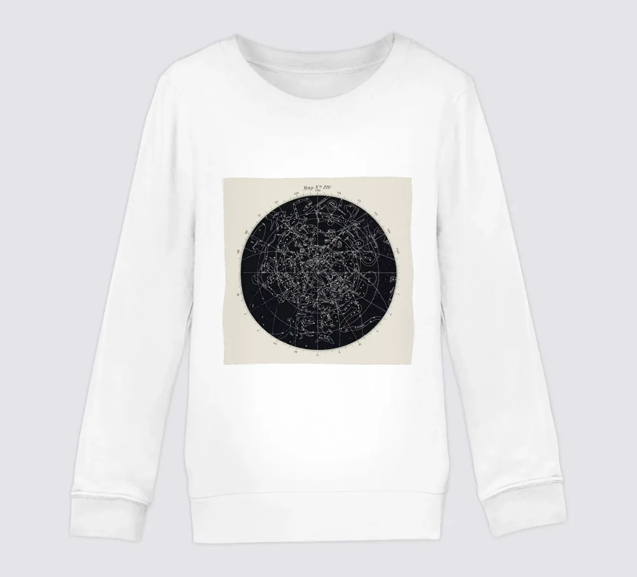 Map n°XIV Kinder Sweatshirt von Astër