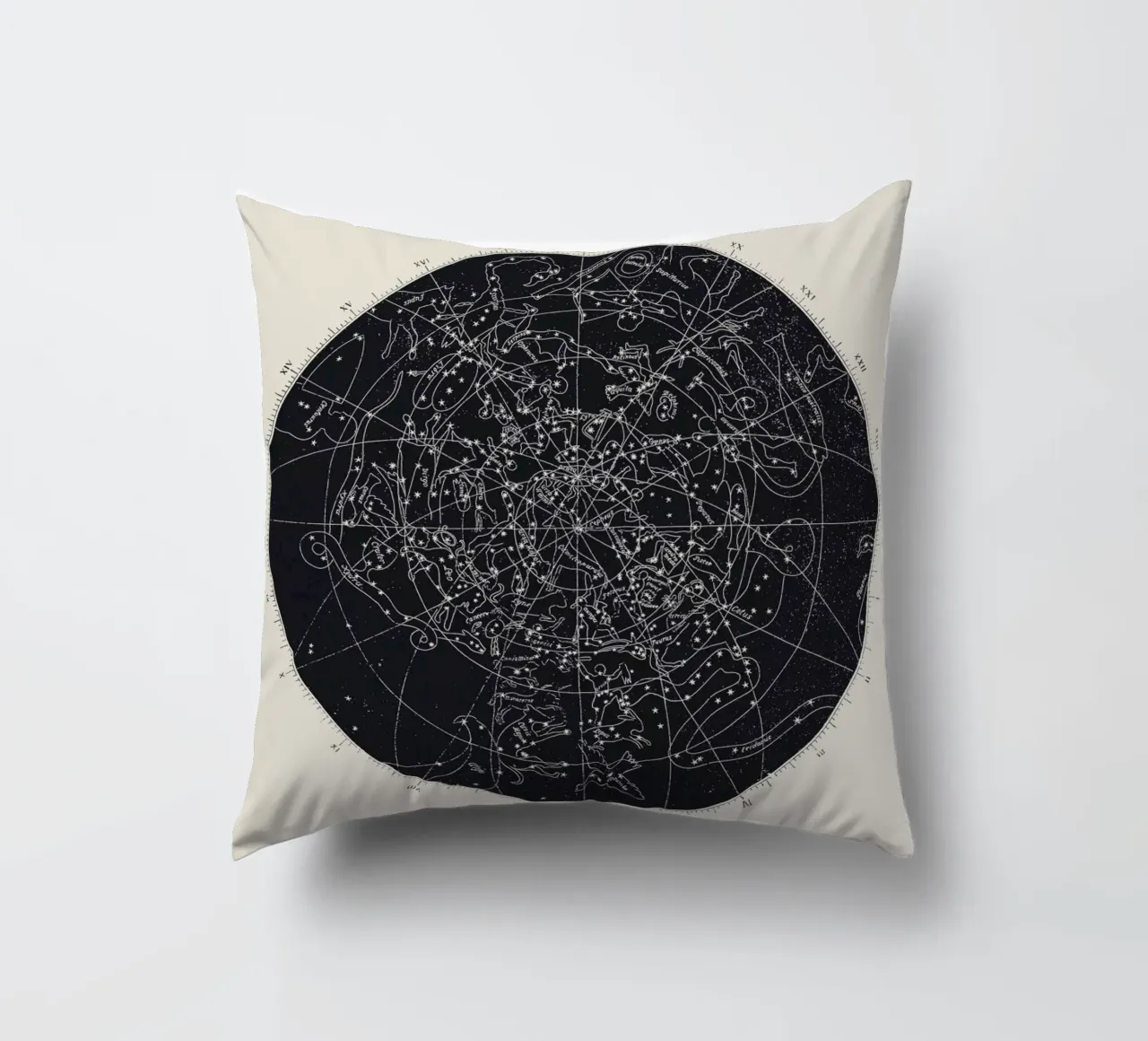 Map n°XIV cuscino da Astër