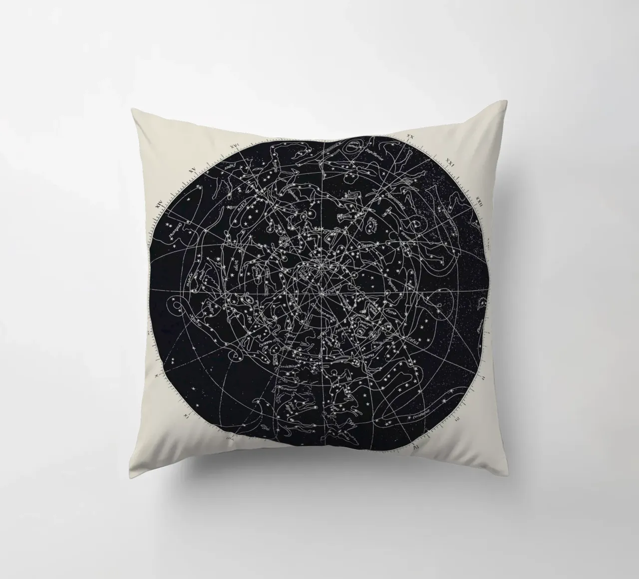 Map n°XIV cuscino da Astër