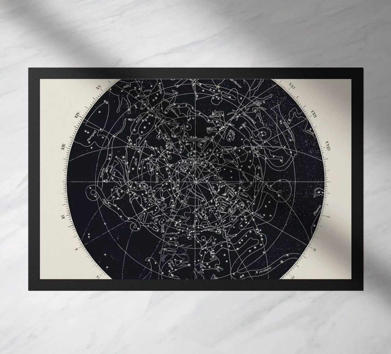 Map n°XIV zerbino da Astër